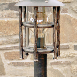 Luxusné svietidlo - výnimočné stojanové svietidlo BABIČKA - ručne kovaná záhradná lampa Luxusné svietidlo - výnimočné stojanové svietidlo BABIČKA - ručne kovaná záhradná lampa