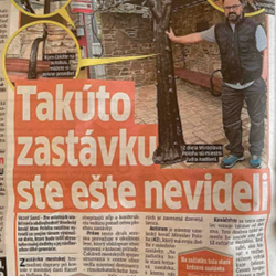 Foto �l�nku v novin�ch Plus jeden de�