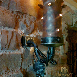 Bo�n� kovan� lampa a tepan� meden� tienidlo - interi�rov� svietidlo - exkluz�vna lampa